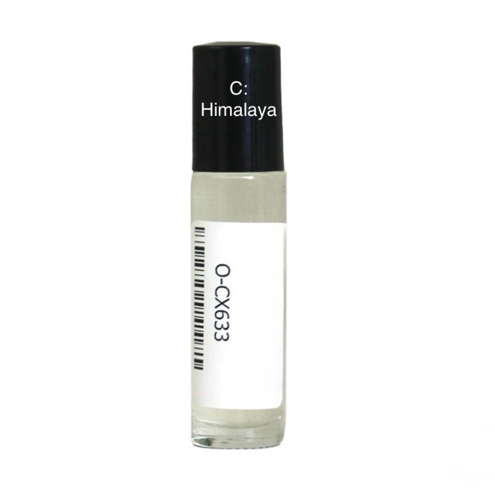 C: Himalaya (M) Type 1/3 OZ Glass Roll-On Bottle